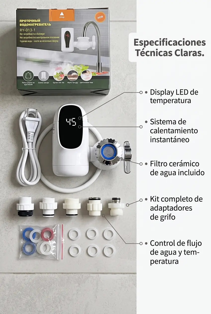 Ficha técnica del producto