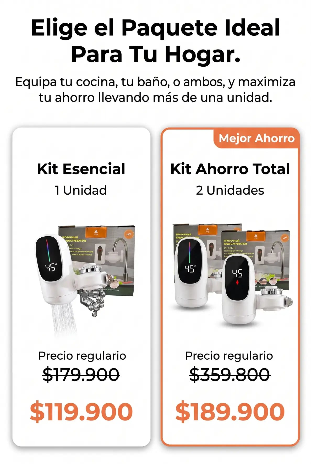 Oferta y kits incluidos