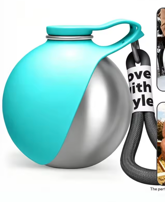 Botella portatil para perros